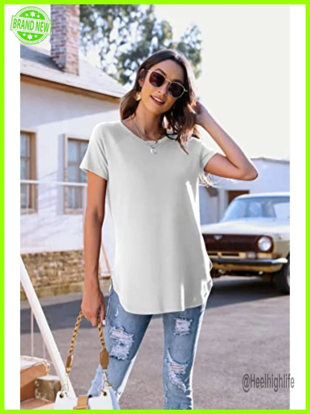 N/A casual batwing